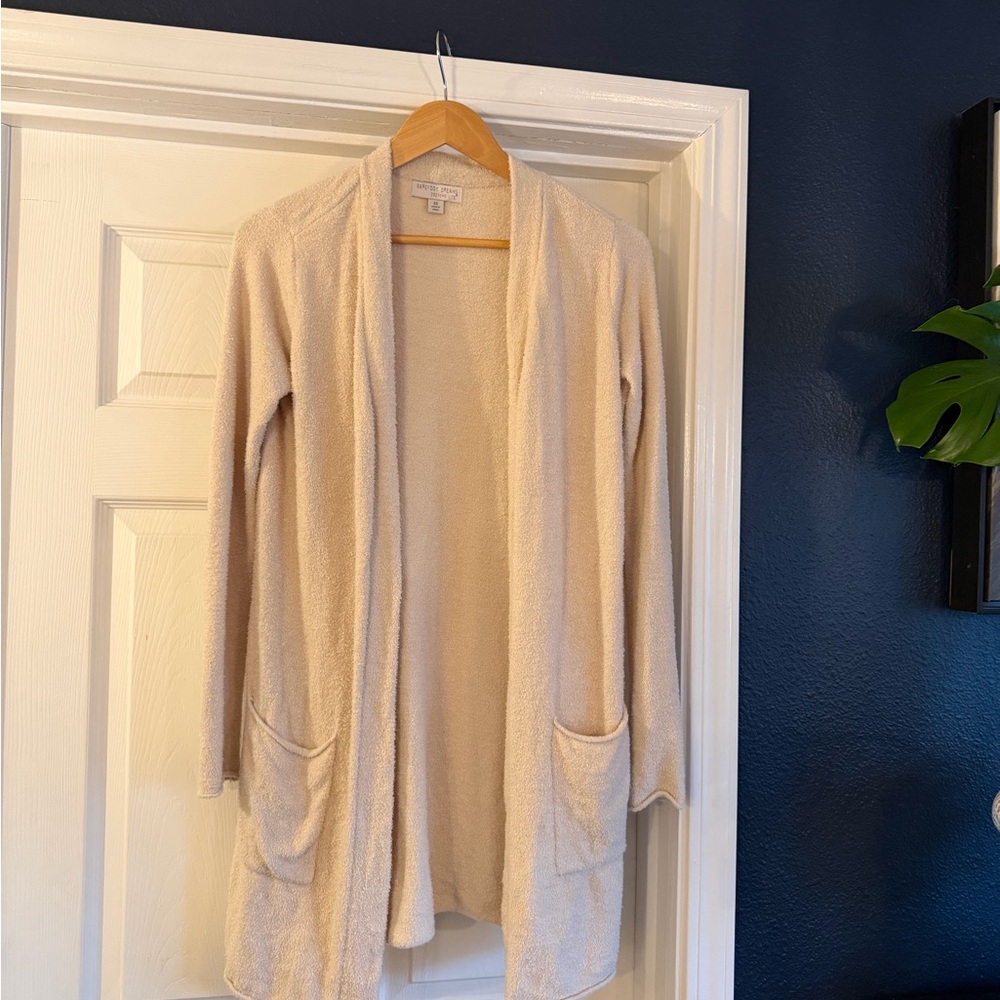 Barefoot Dreams Cream Cardigan